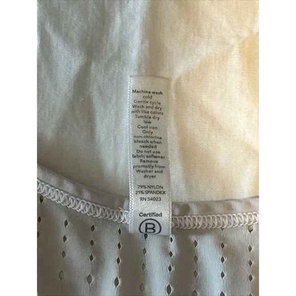 Athleta tank women's size small gray racer back - Picture 12 of 15